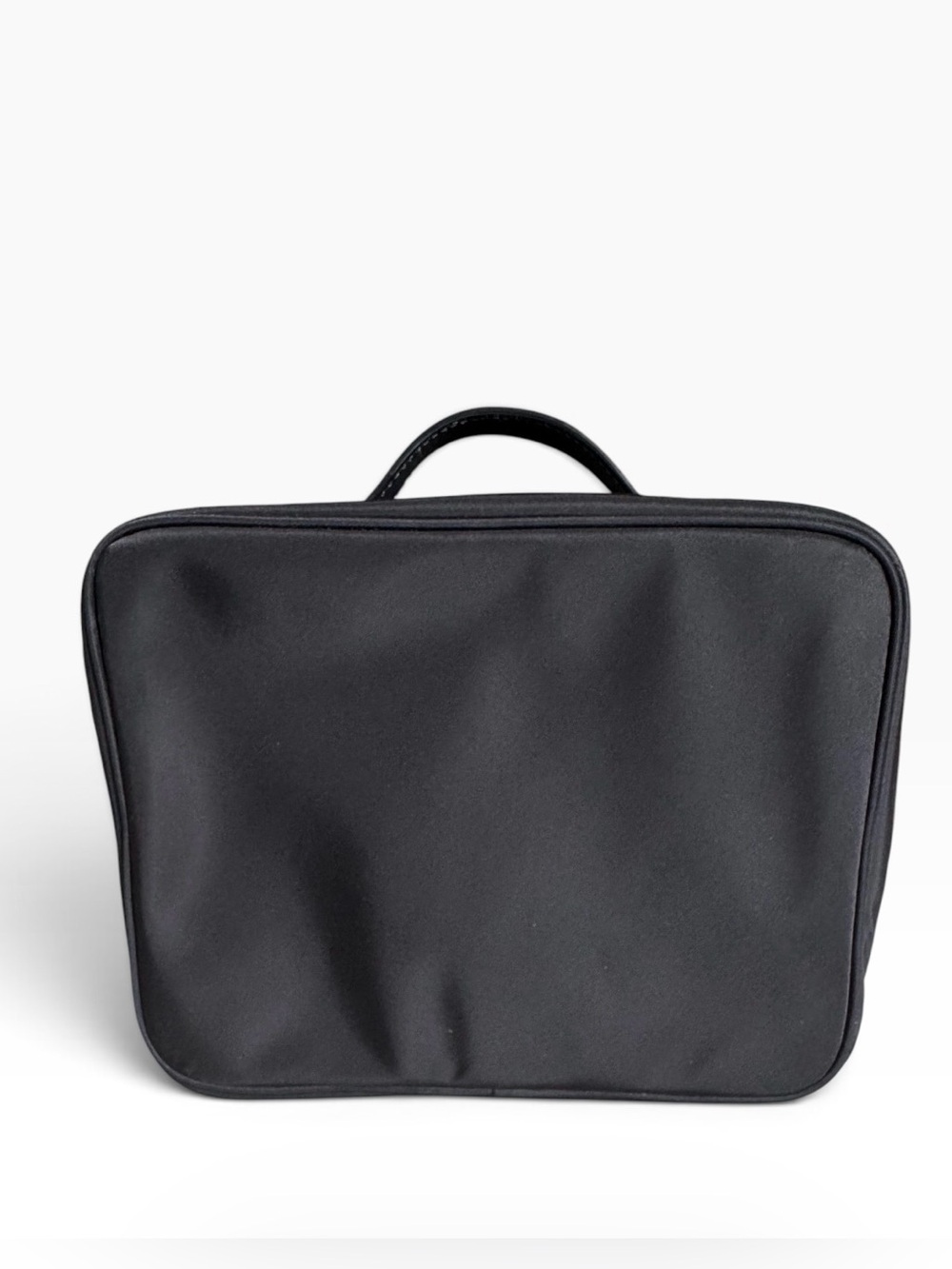 Kate Spade New York Black Nylon Travel Cosmetic Makeup Organizer Case. - Picture 3 of 12